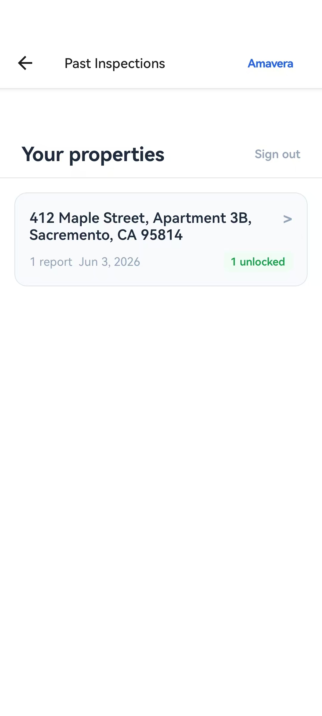 Send acknowledgement request modal